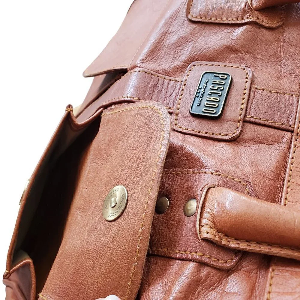 Genuine Leather Tote Shoulder Bag